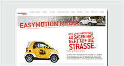 Desktop Screenshot of media.easymotion.at